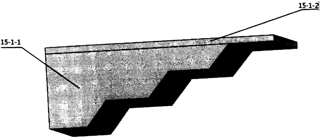 Large-size experimental model preparation device and method based on geotechnical materials