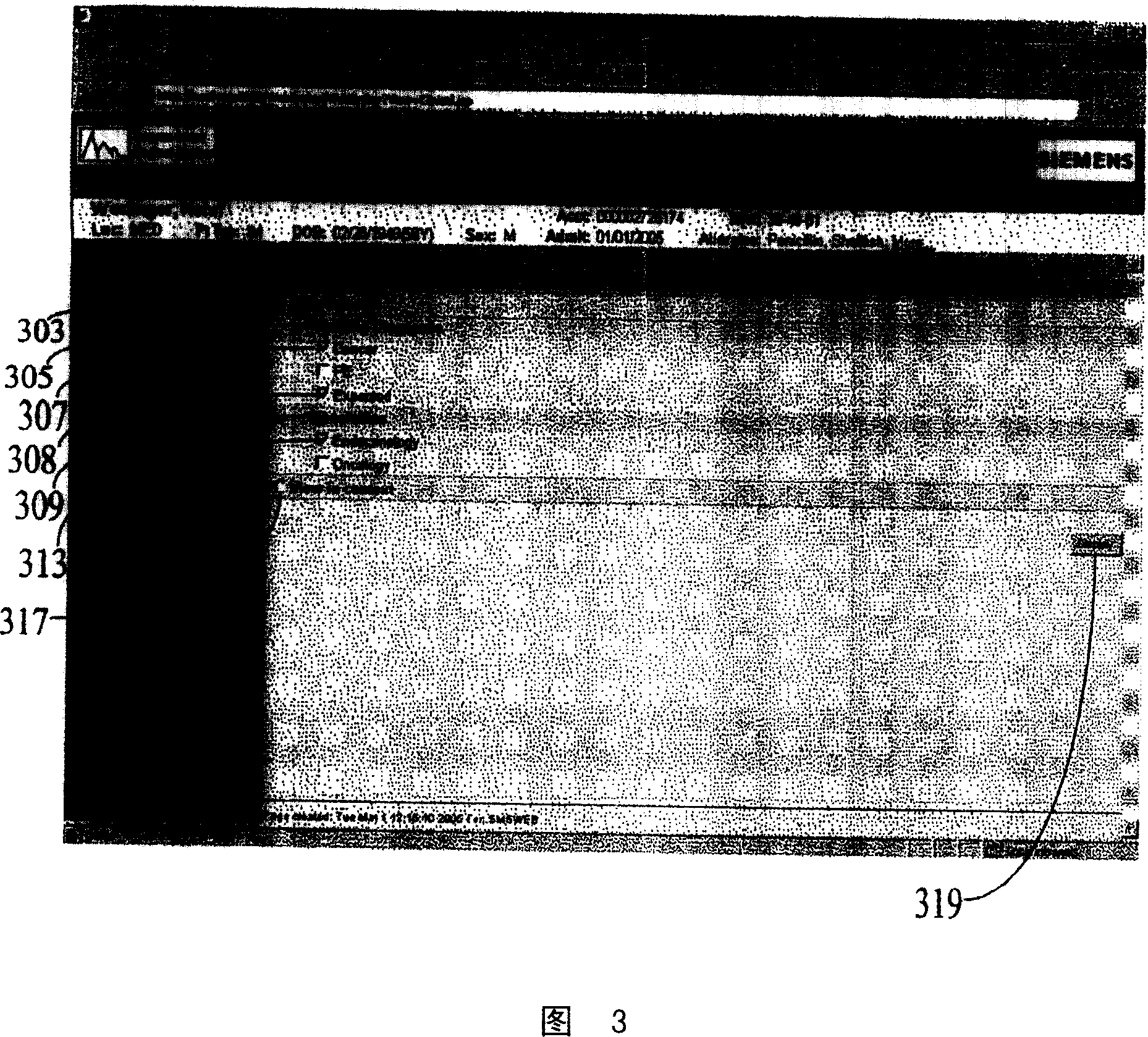 System and user interface for processing patient medical data