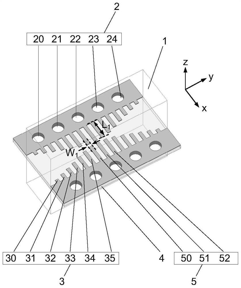 A W-band waveguide bandpass filter