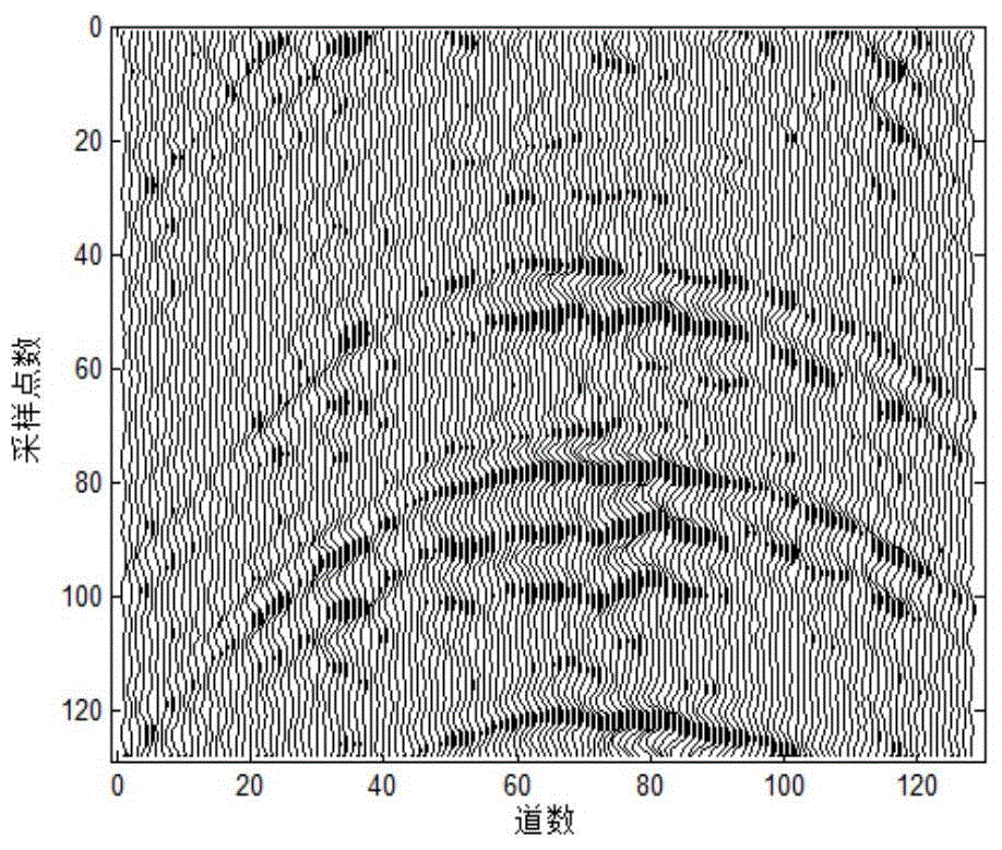 Surface wave separation method and system based on morphological component analysis