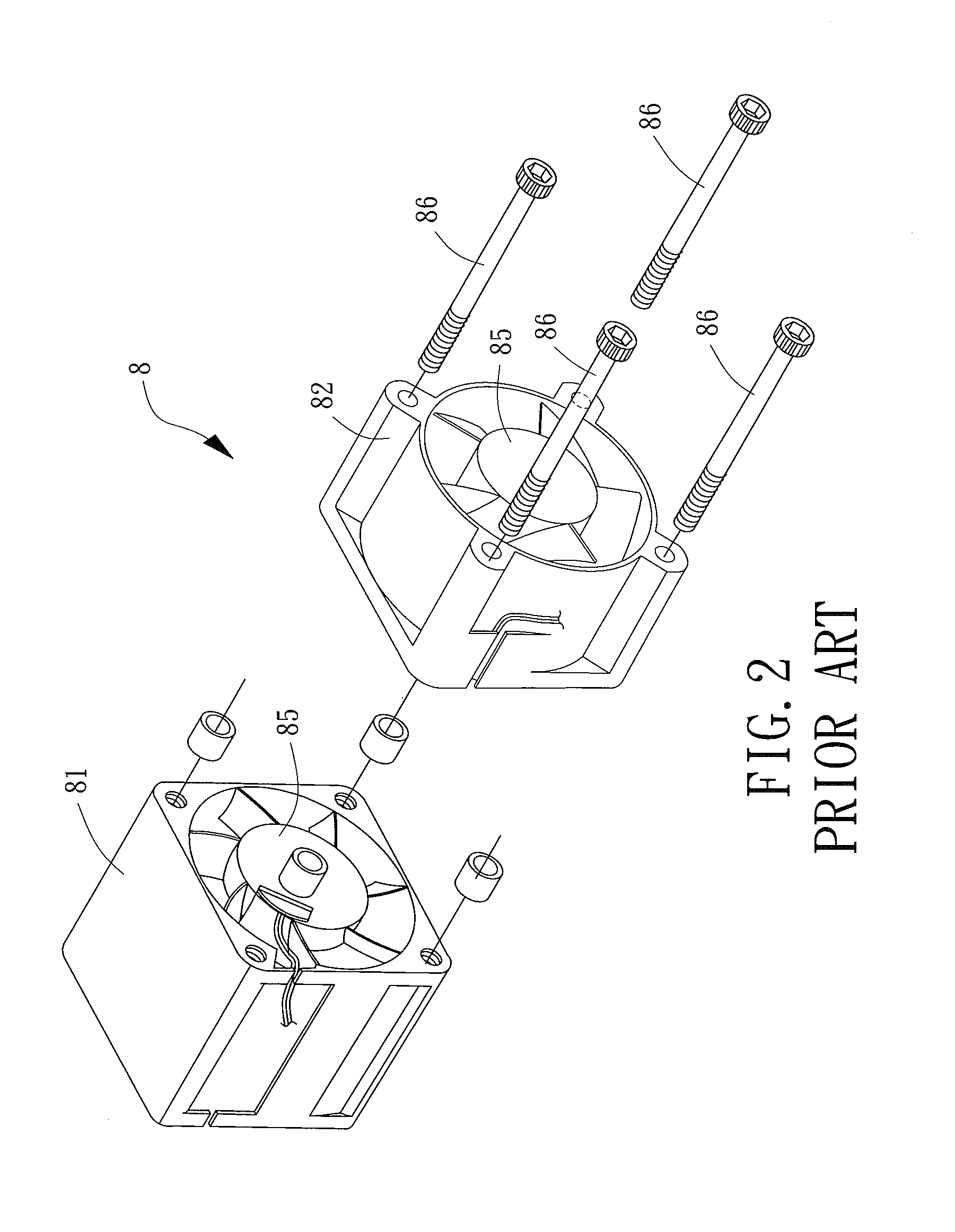 Series-connected fan frame module