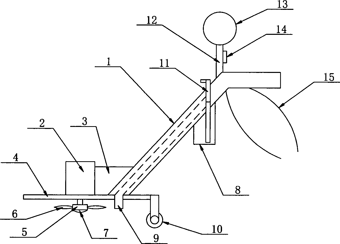 Multifunctional electrodynamic type grass cutter