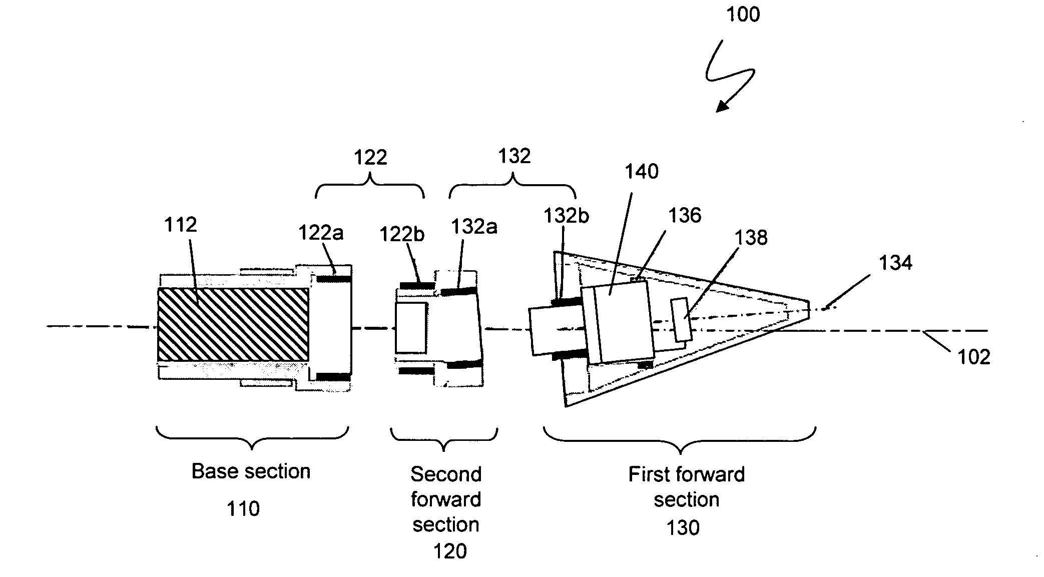 Spin stabilized projectile trajectory control