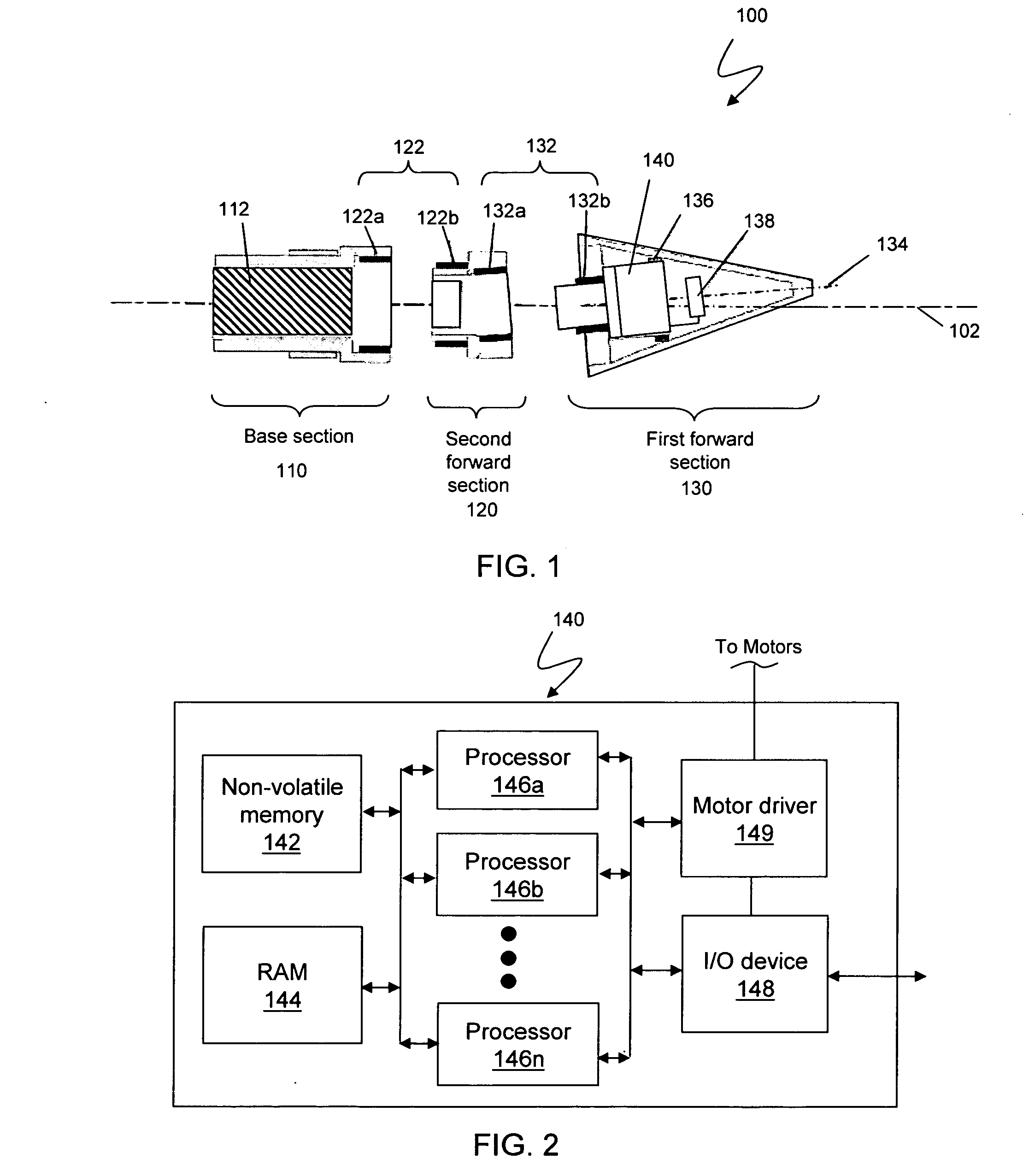 Spin stabilized projectile trajectory control