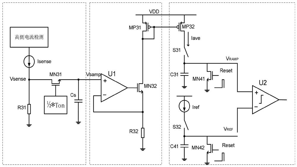 An average current detection circuit applied to dc-dc converter