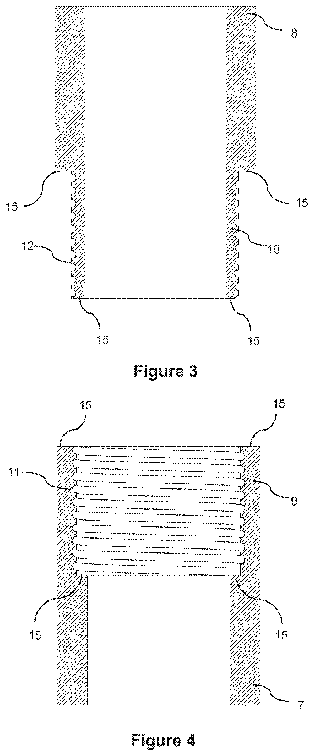 Filter element for filtration of exhaust gases or process gases and method for manufacturing such filter element