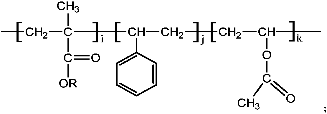 Chemical additive for improving recovery ratio of high-deep thickened oil CO2 gas flooding process