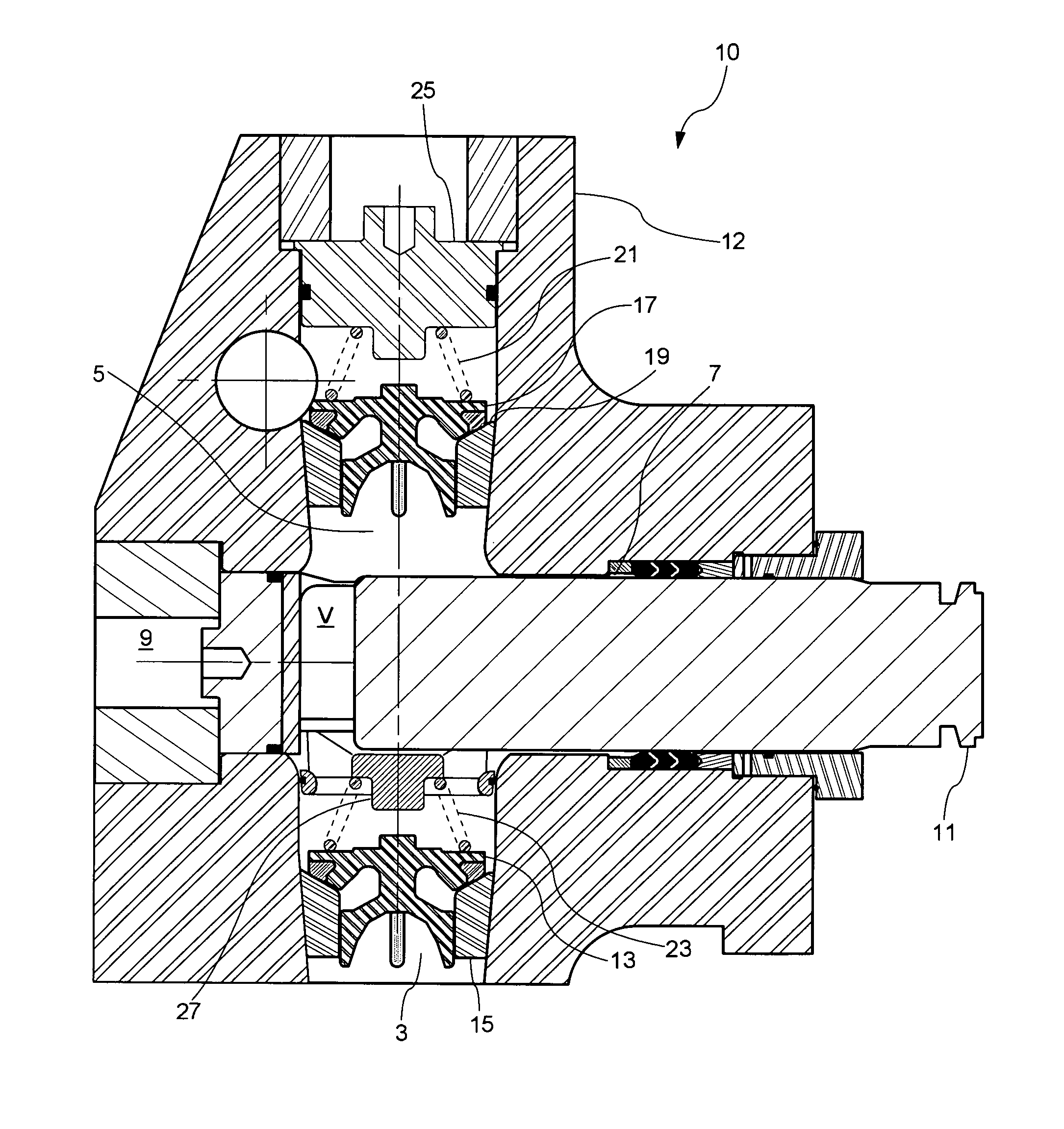 Integrated fluid end