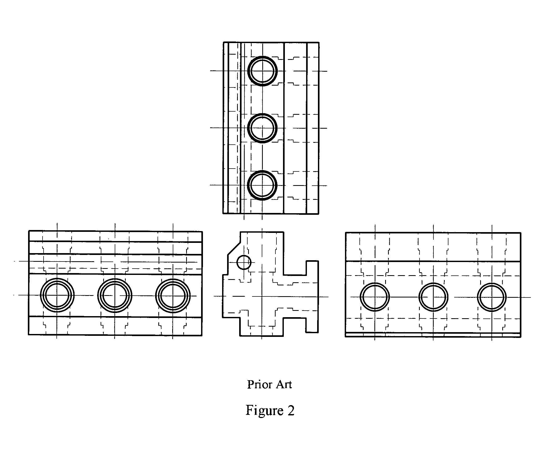 Integrated fluid end