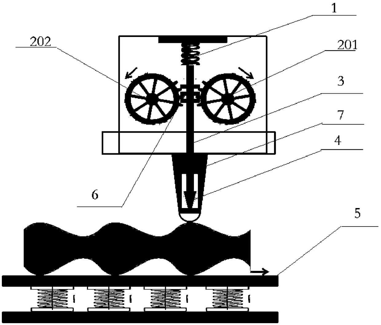 Cable metal shielding layer stripping device