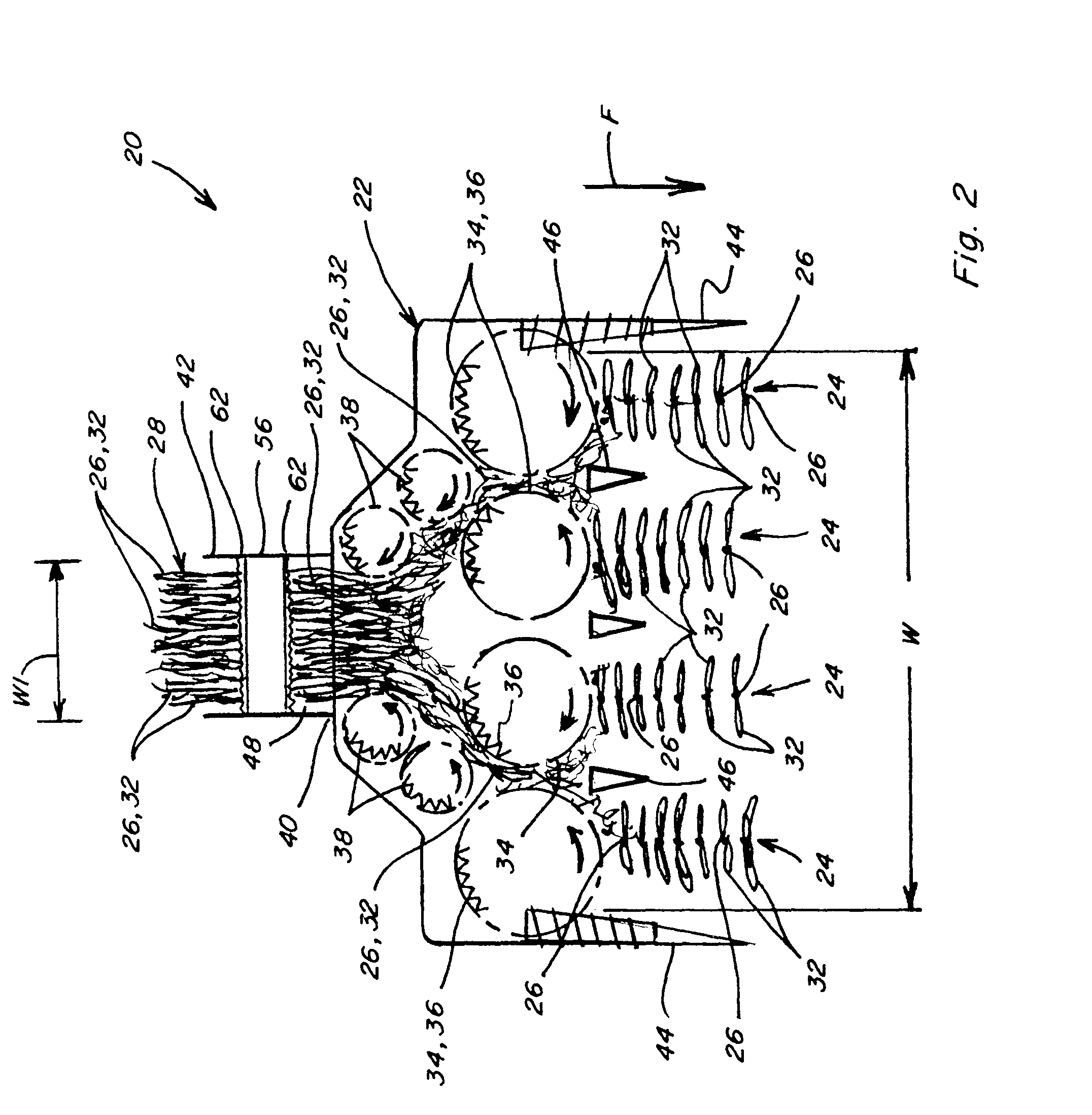 Row insensitive biomass harvesting and billeting system and method