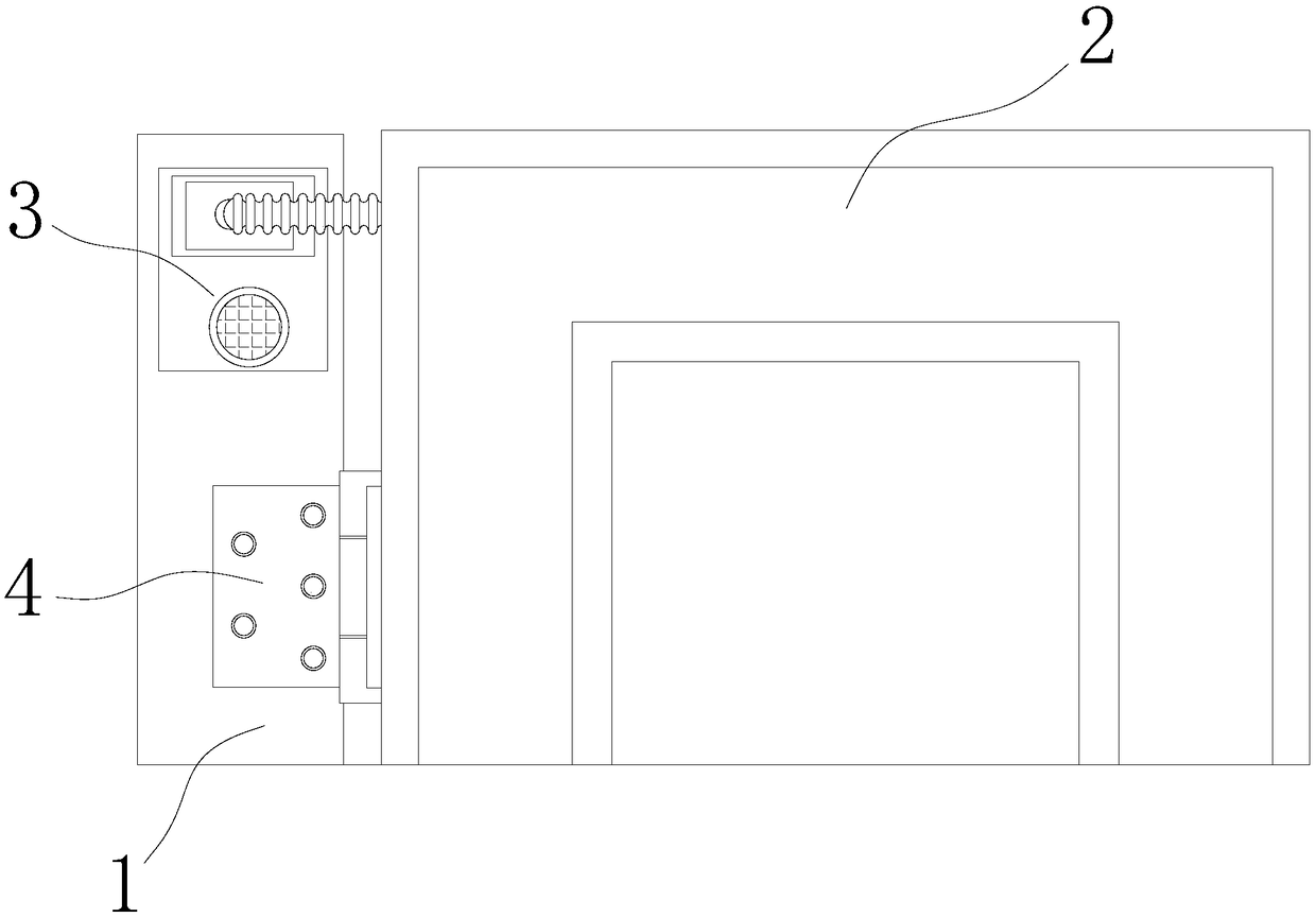 Smart home anti-pinch door using superconducting magnet diamagnetism principle