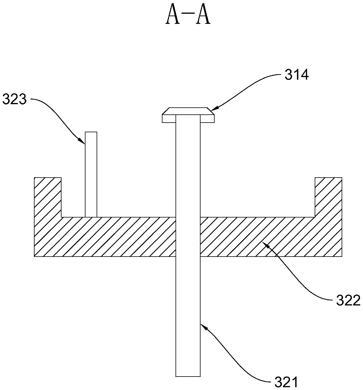 Integrated processing device of neodymium-iron-boron magnet