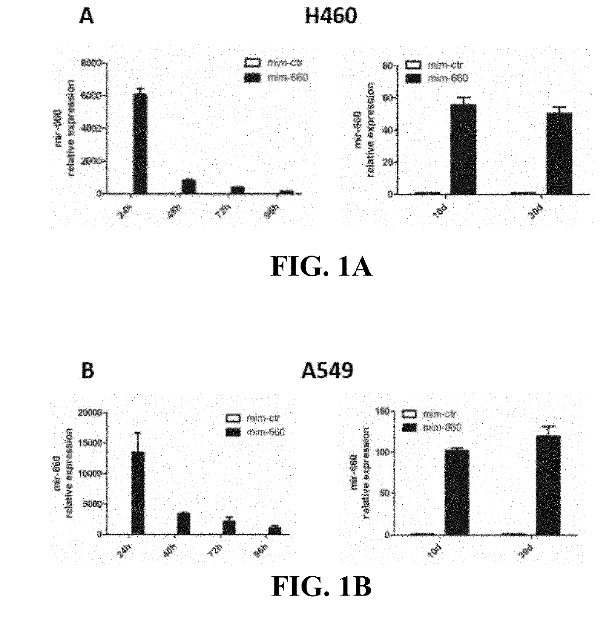 Lung cancer diagnostics and therapeutics with mir-660