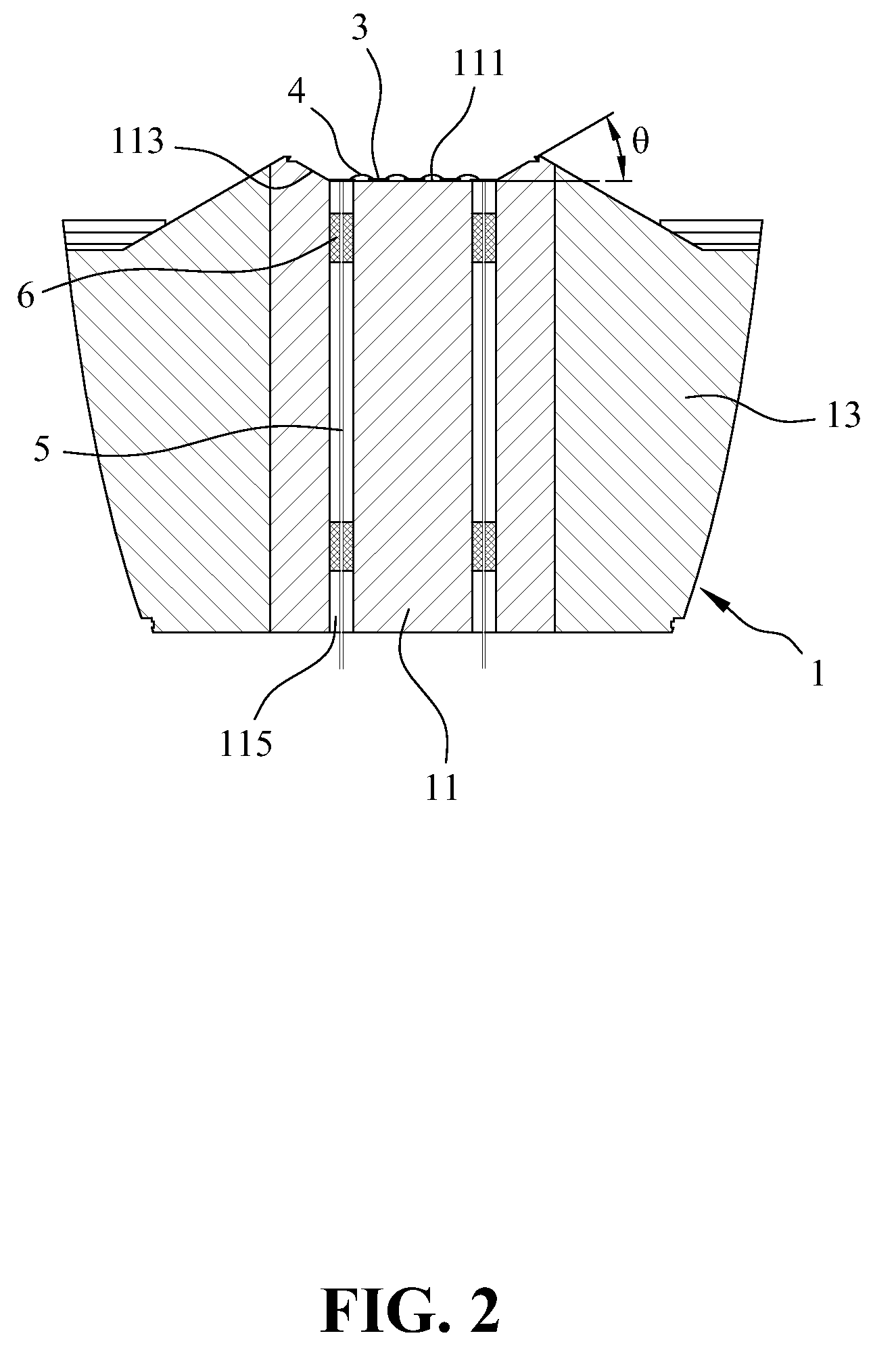 Integrally formed multi-layer light-emitting device