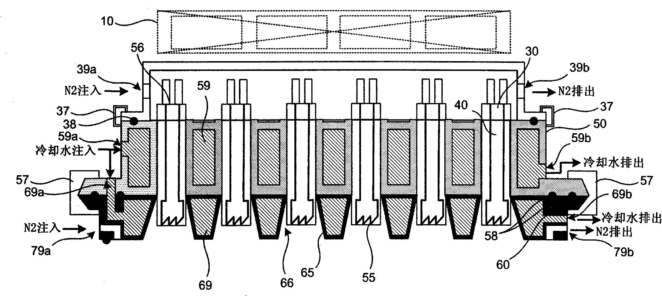 Heater block of rapid thermal process apparatus