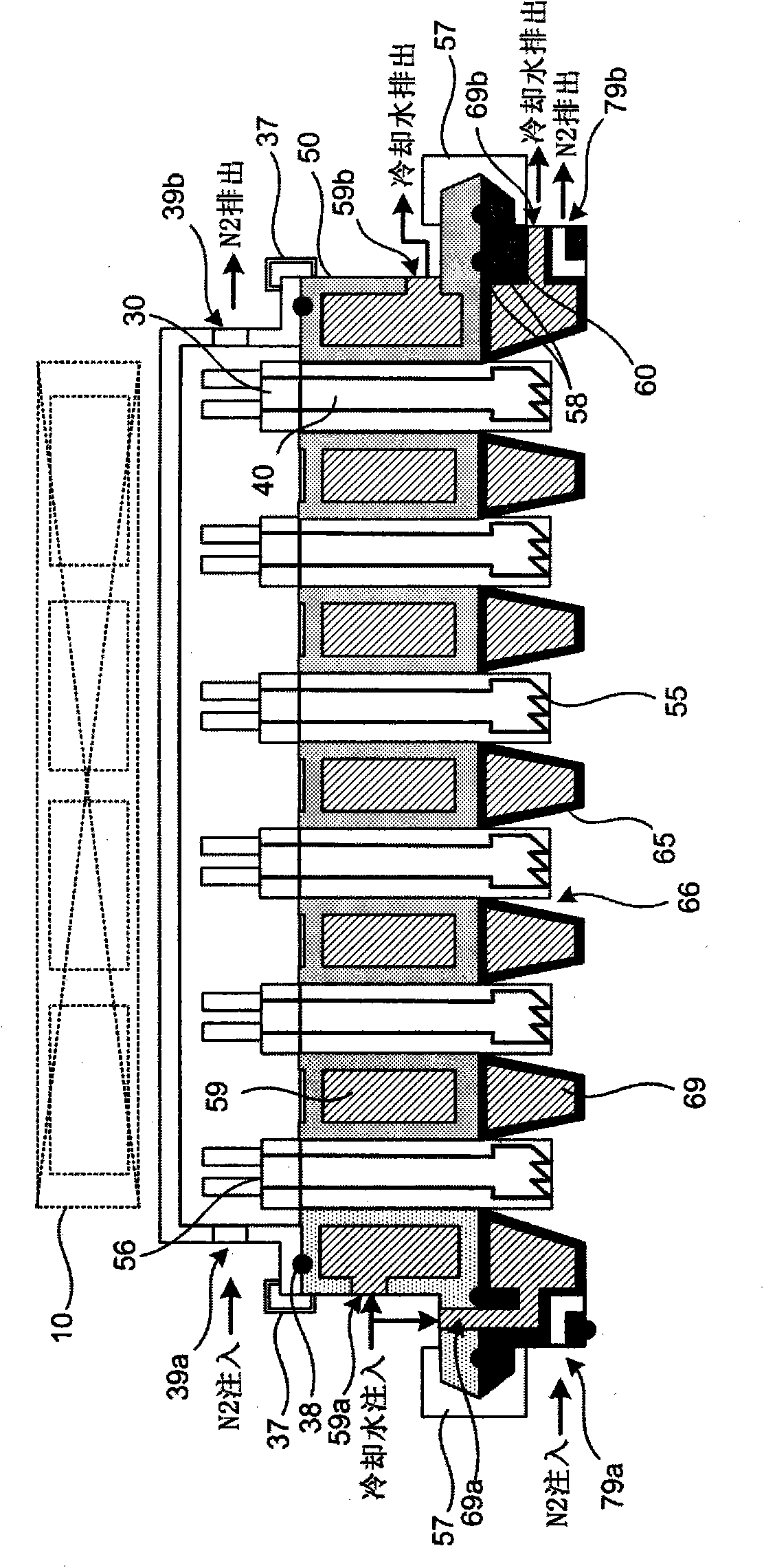 Heater block of rapid thermal process apparatus