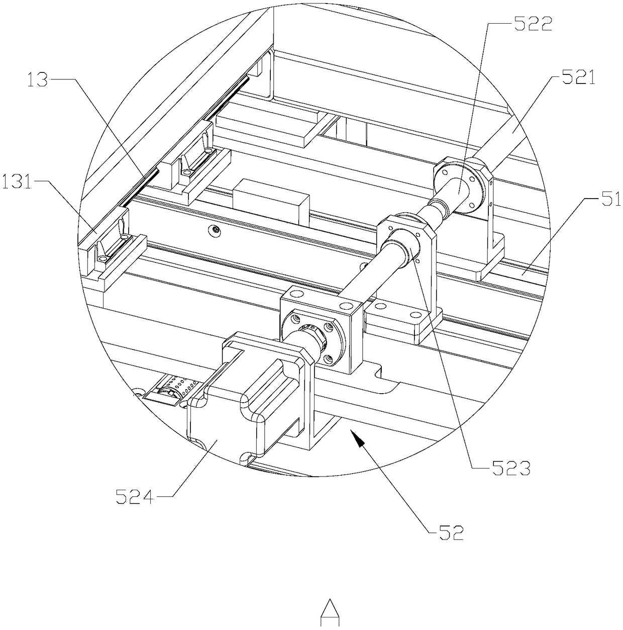 Pipe dropping device for laser pipe cutter