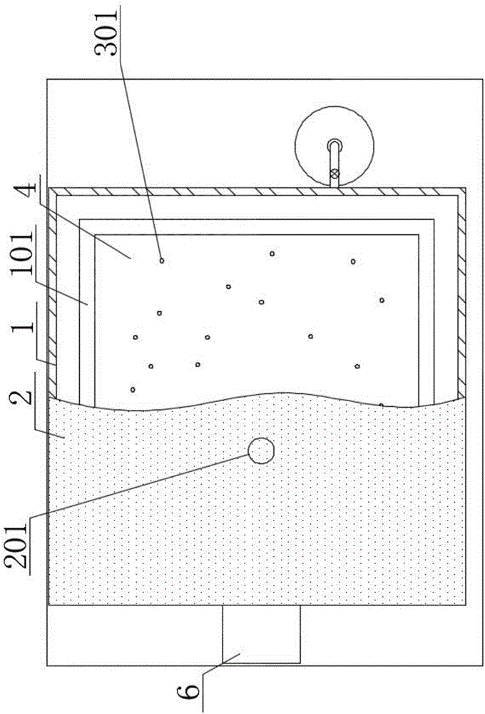 Anti-corrosion conveying box for aromatic fruit