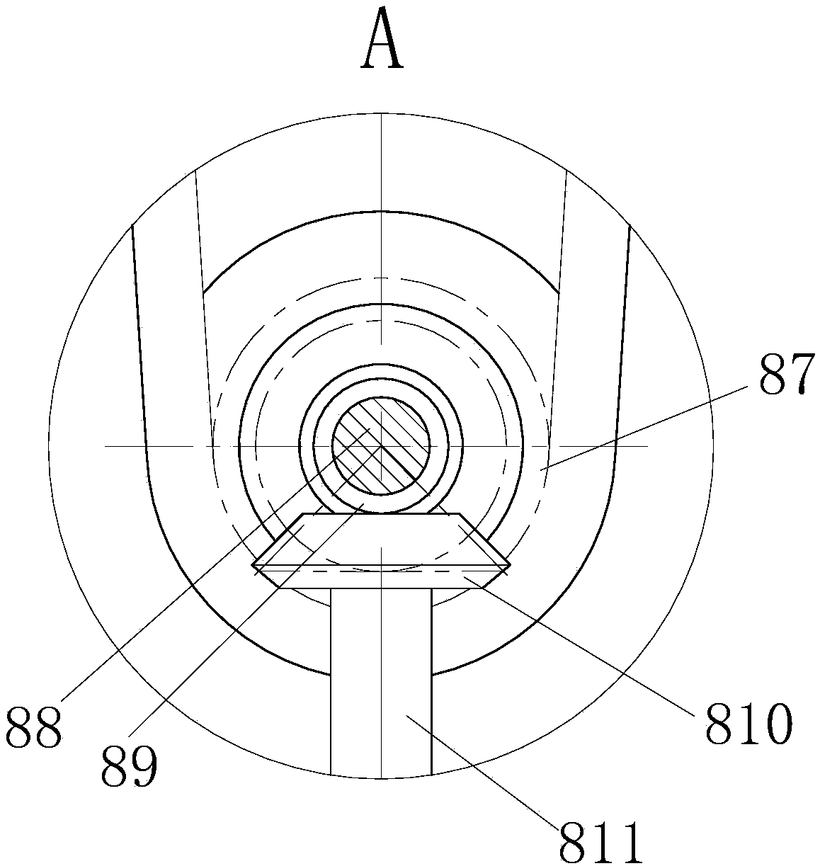 Blanching production system for nutritive protein powder