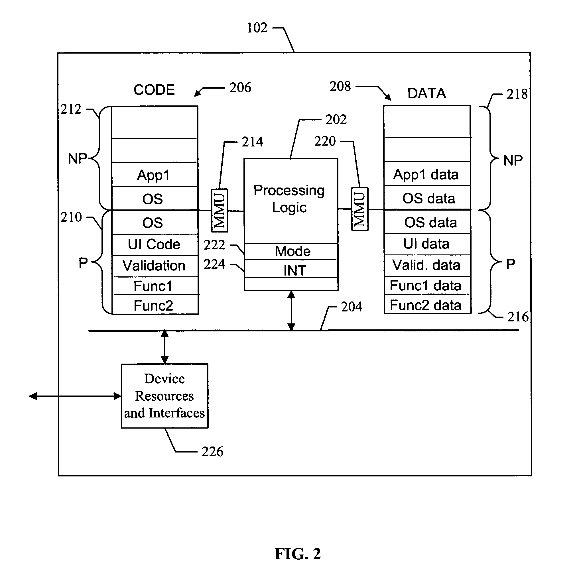 System for providing transitions between operating modes of a device