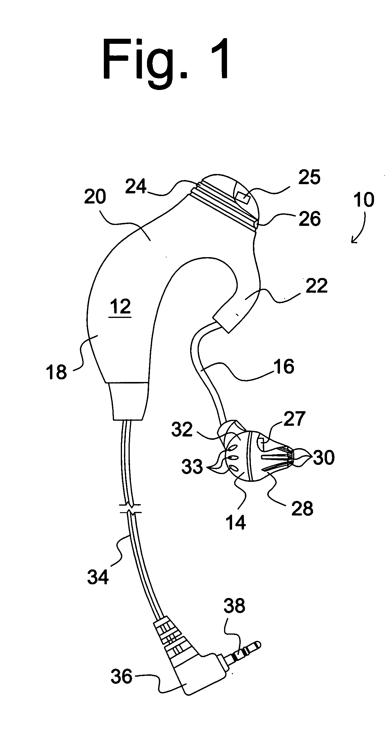 Personal communications earpiece