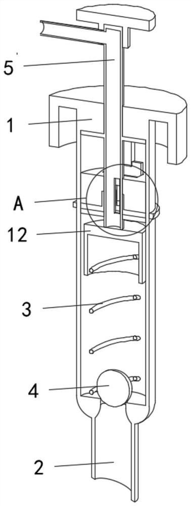 Pump head pressing thick liquid backflow mechanism