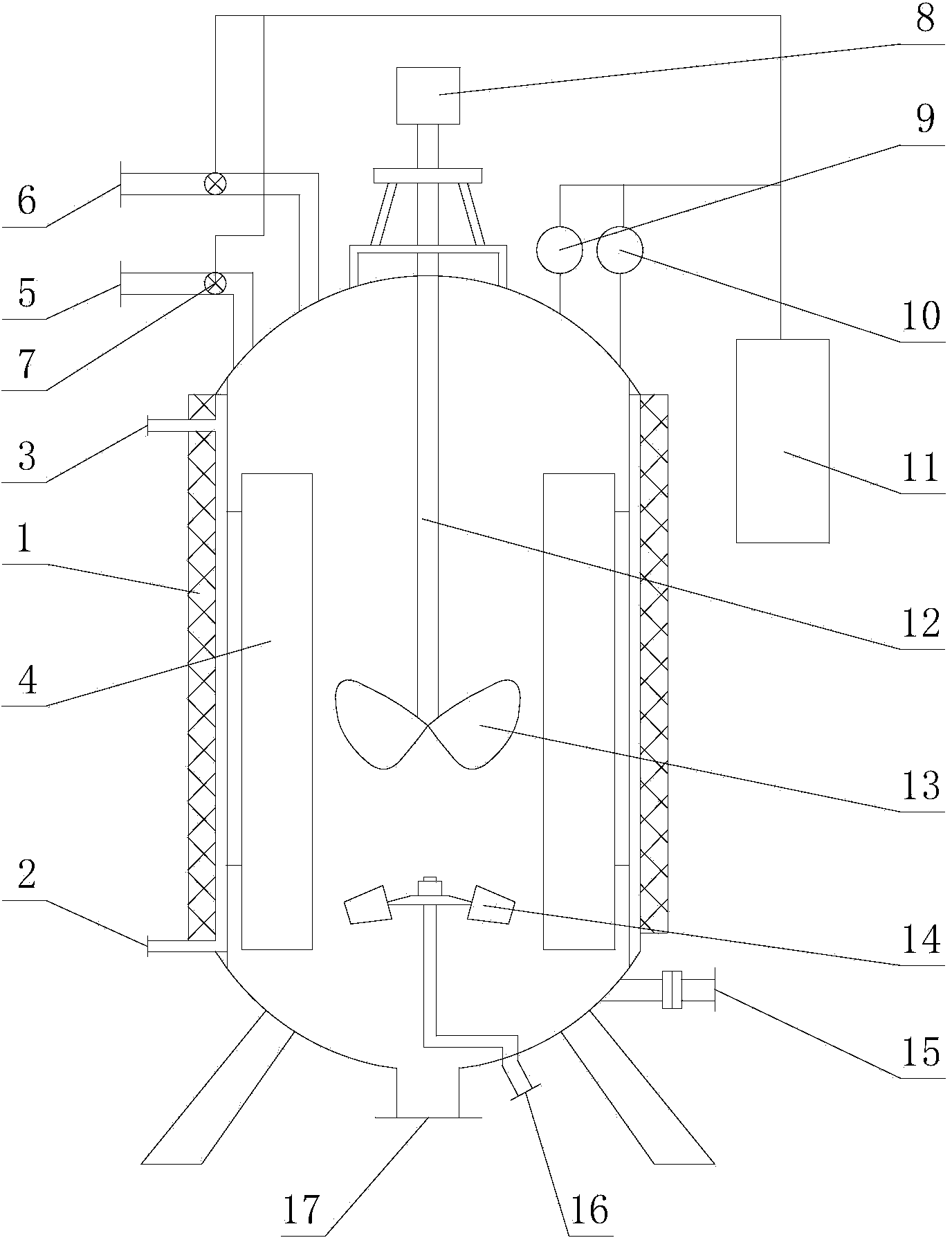 Preparation device and preparation method of hydrogenated nitrile rubber