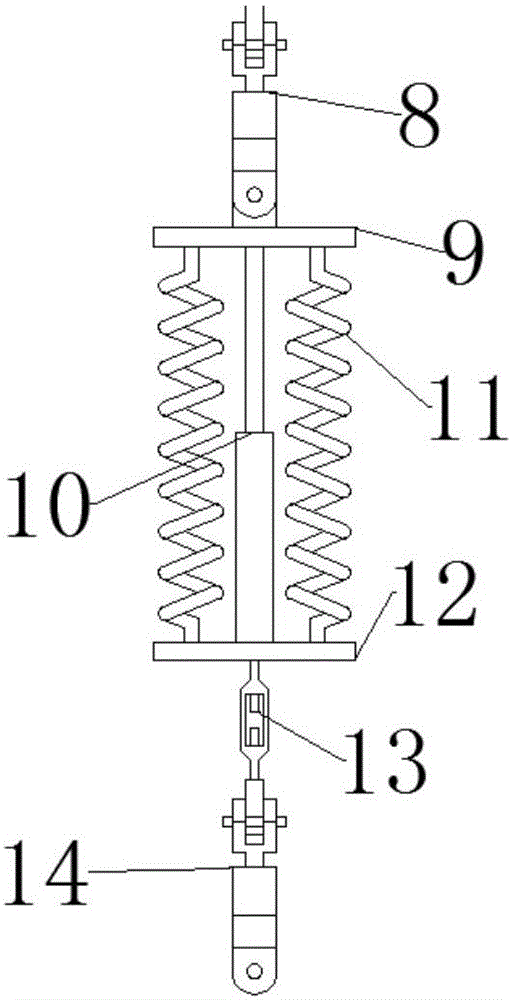 Vibration control apparatus used for converter valve