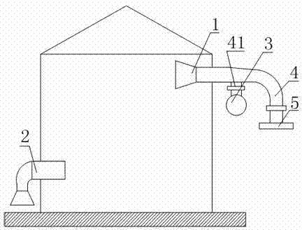 Three-dimensional wall surface ventilator for providing clean air