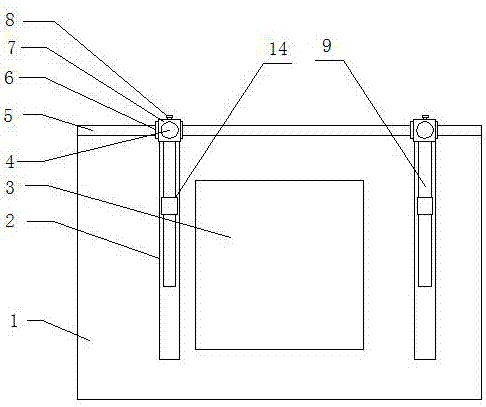 Opening device for prone position intervertebrale foramen