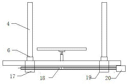 Opening device for prone position intervertebrale foramen