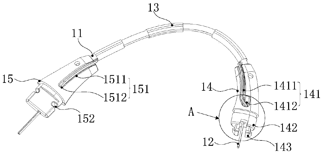 Bone conduction loudspeaking device