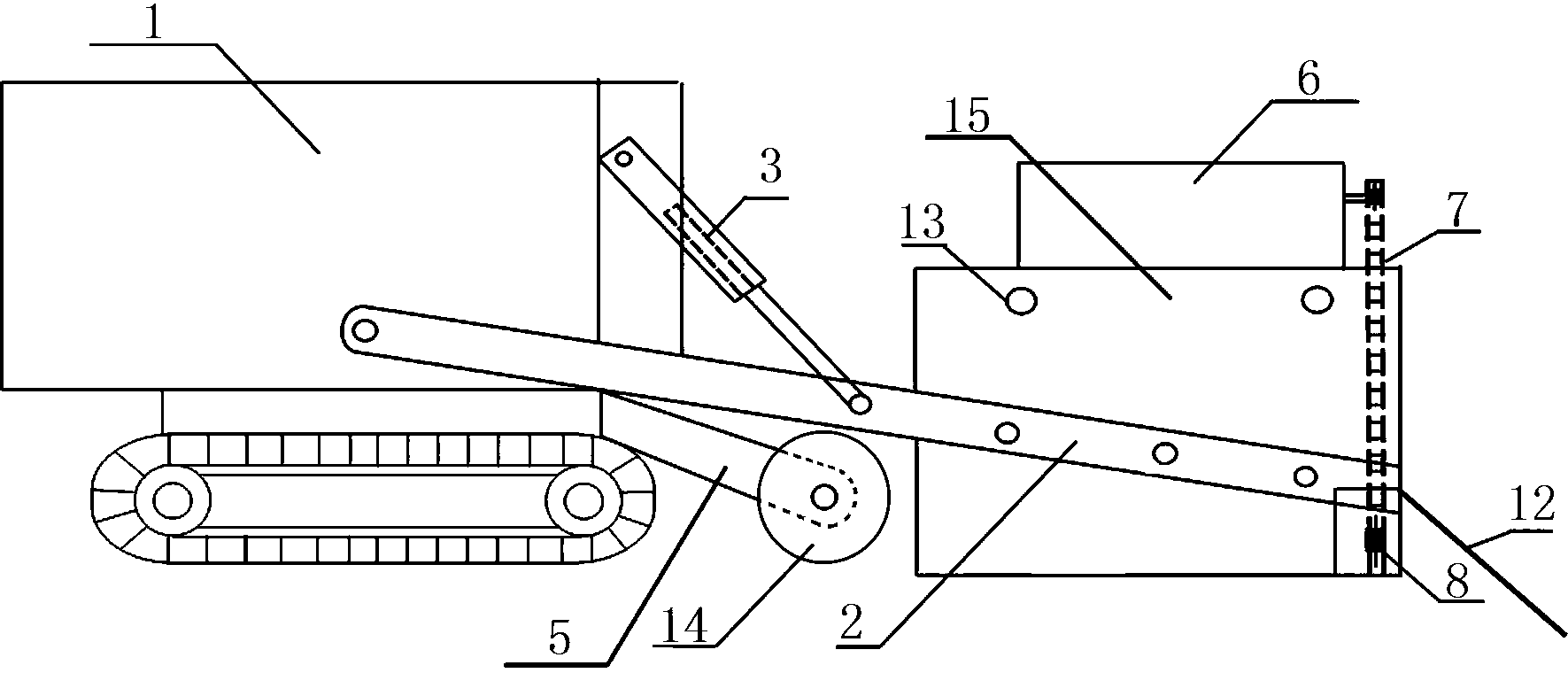 Desert farmland reclaiming machine and farmland reclaiming method utilizing same