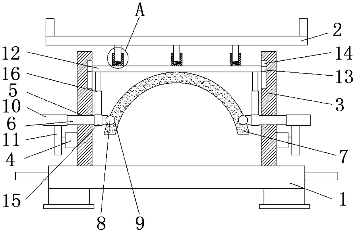 Damping adjusting seat for textile machinery