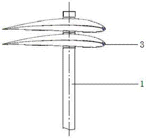 Method for eliminating horizontal flight resistance of vertical takeoff and landing aircraft rotor