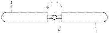 Method for eliminating horizontal flight resistance of vertical takeoff and landing aircraft rotor