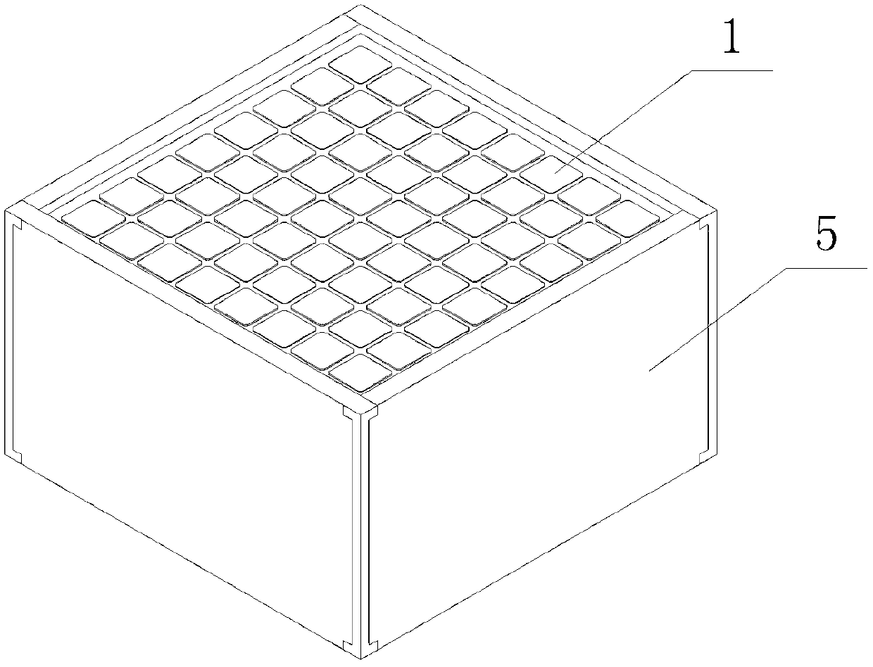 Flat integrated LED lamp capable of generating and storing power