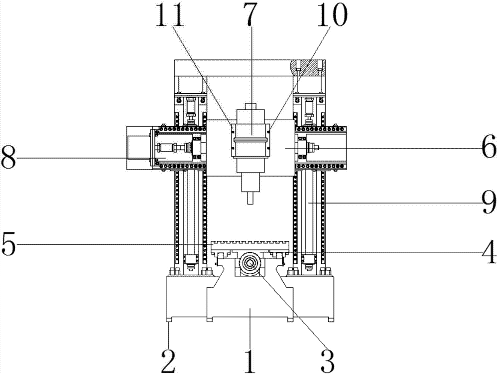 Electrochemical machining device