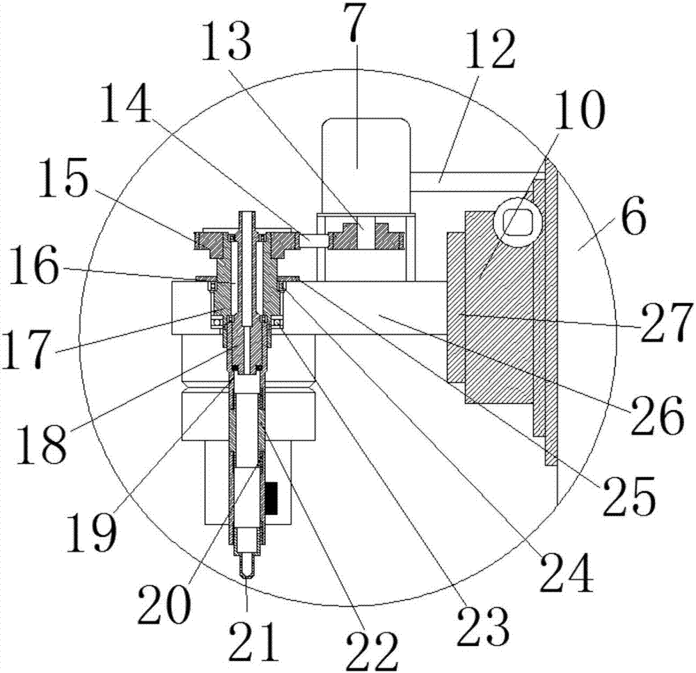 Electrochemical machining device