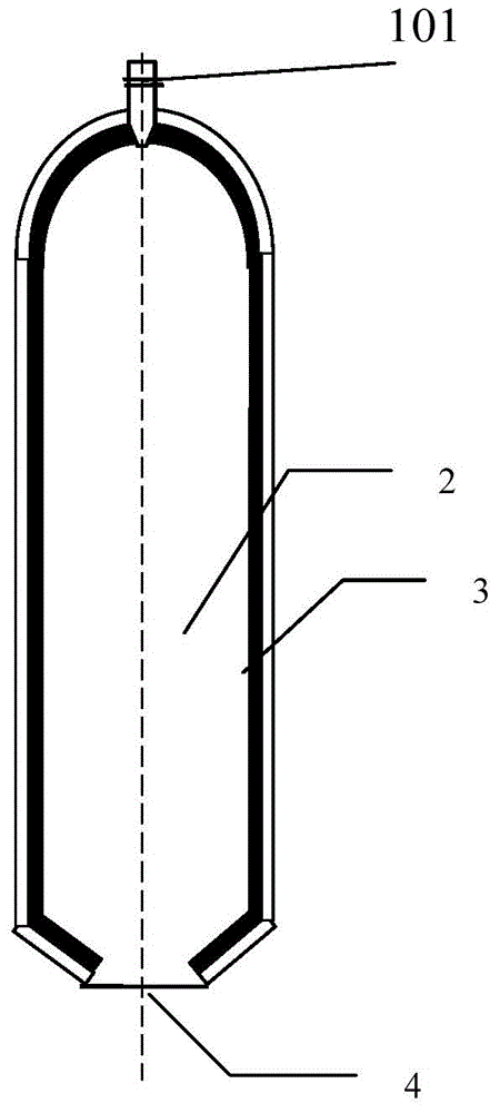 Method for gasifying carbonaceous organic materials and gasification furnace