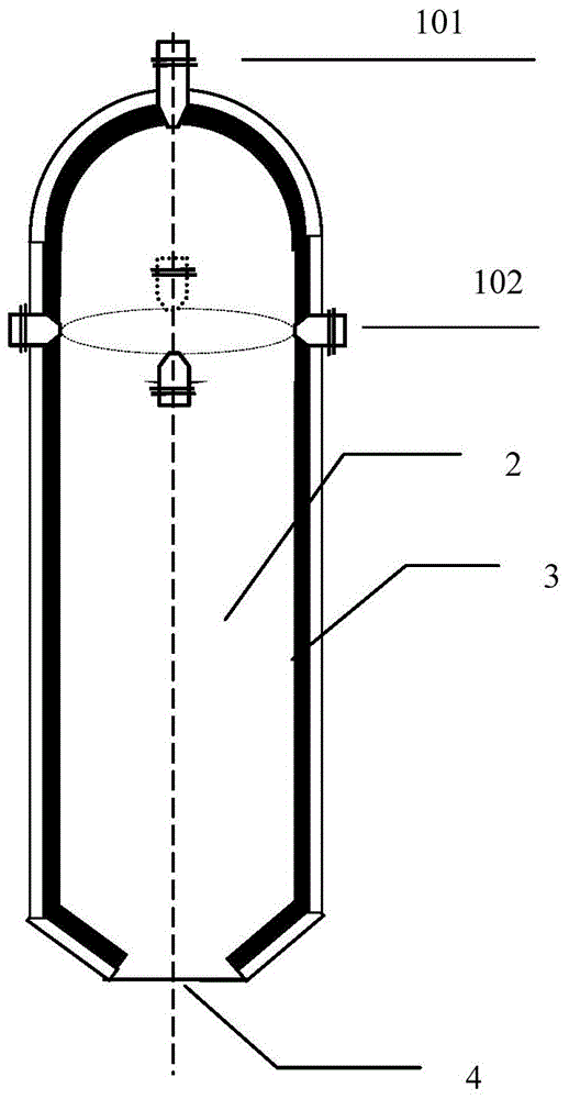 Method for gasifying carbonaceous organic materials and gasification furnace