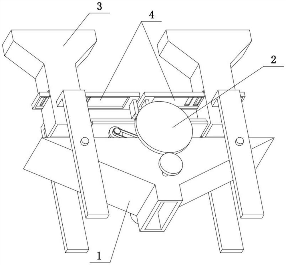 A compound fertilizer mixing and stirring equipment