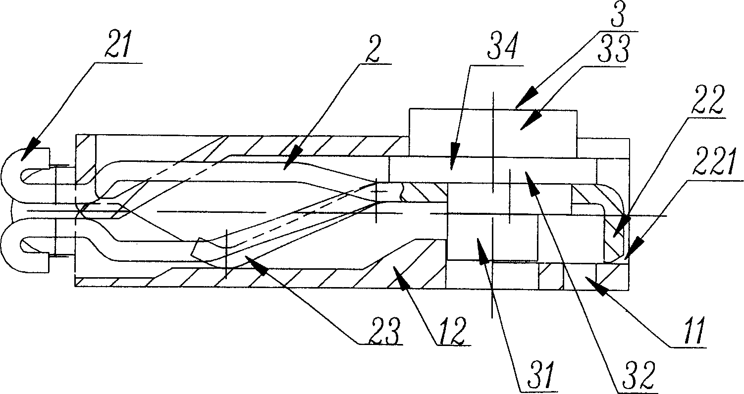 Assembling connecting lock of display rack