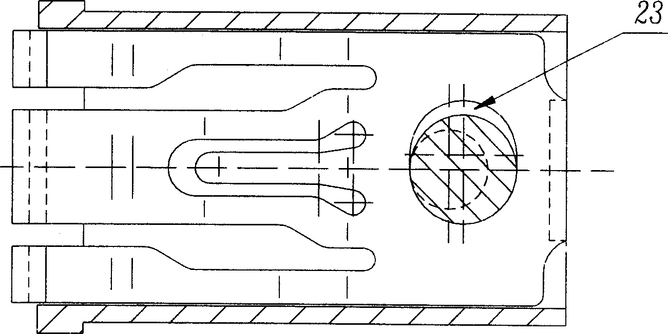 Assembling connecting lock of display rack