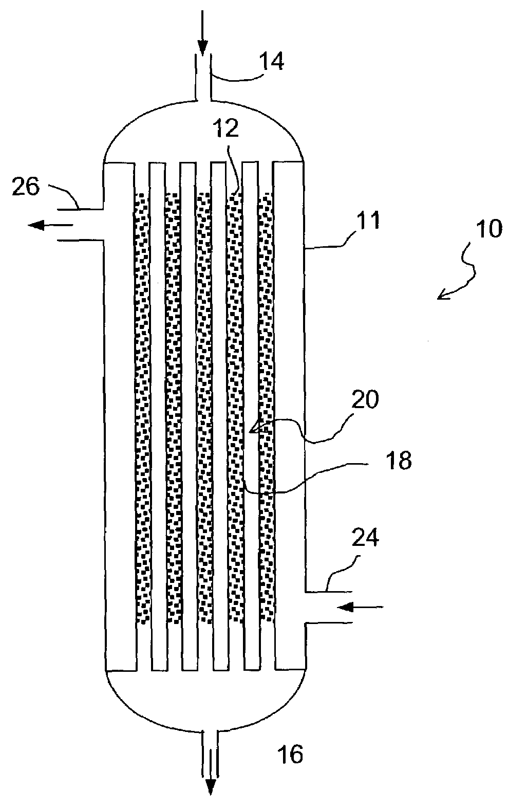 Commercial fischer-tropsch reactor