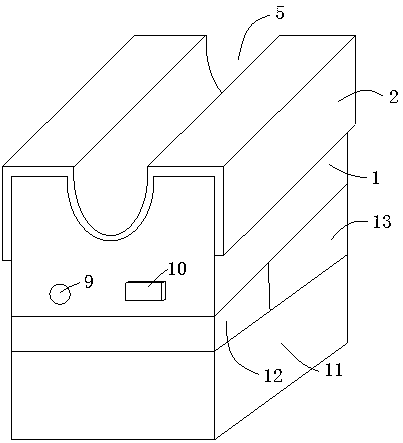 Inflation protection pad for leg fractures