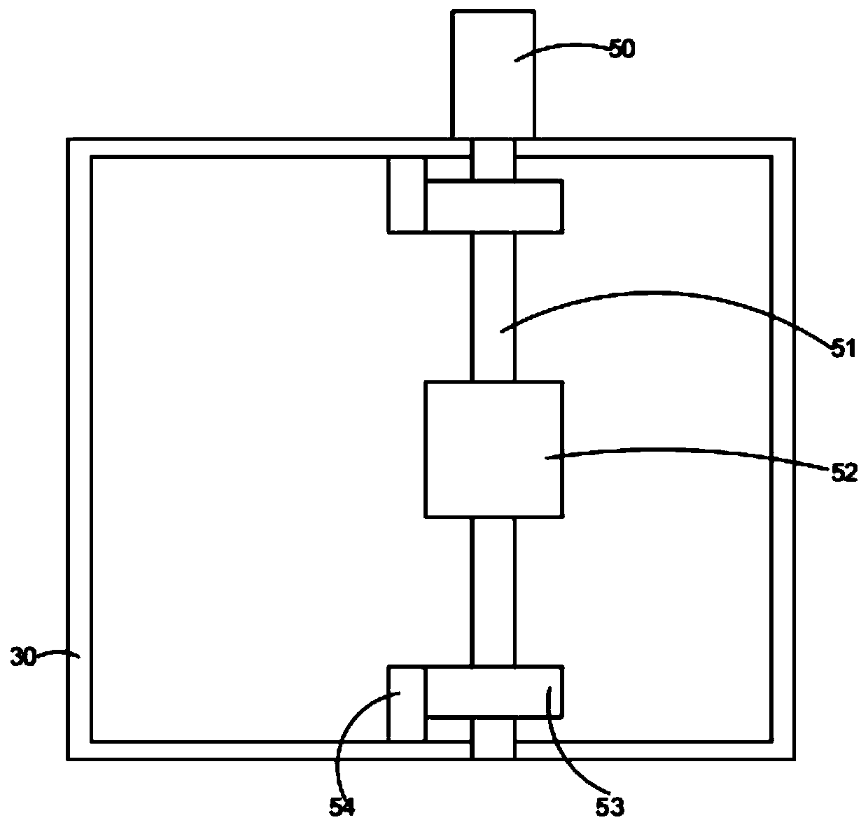 Water-cooling heat dissipation type computer case with secret leakage prevention function