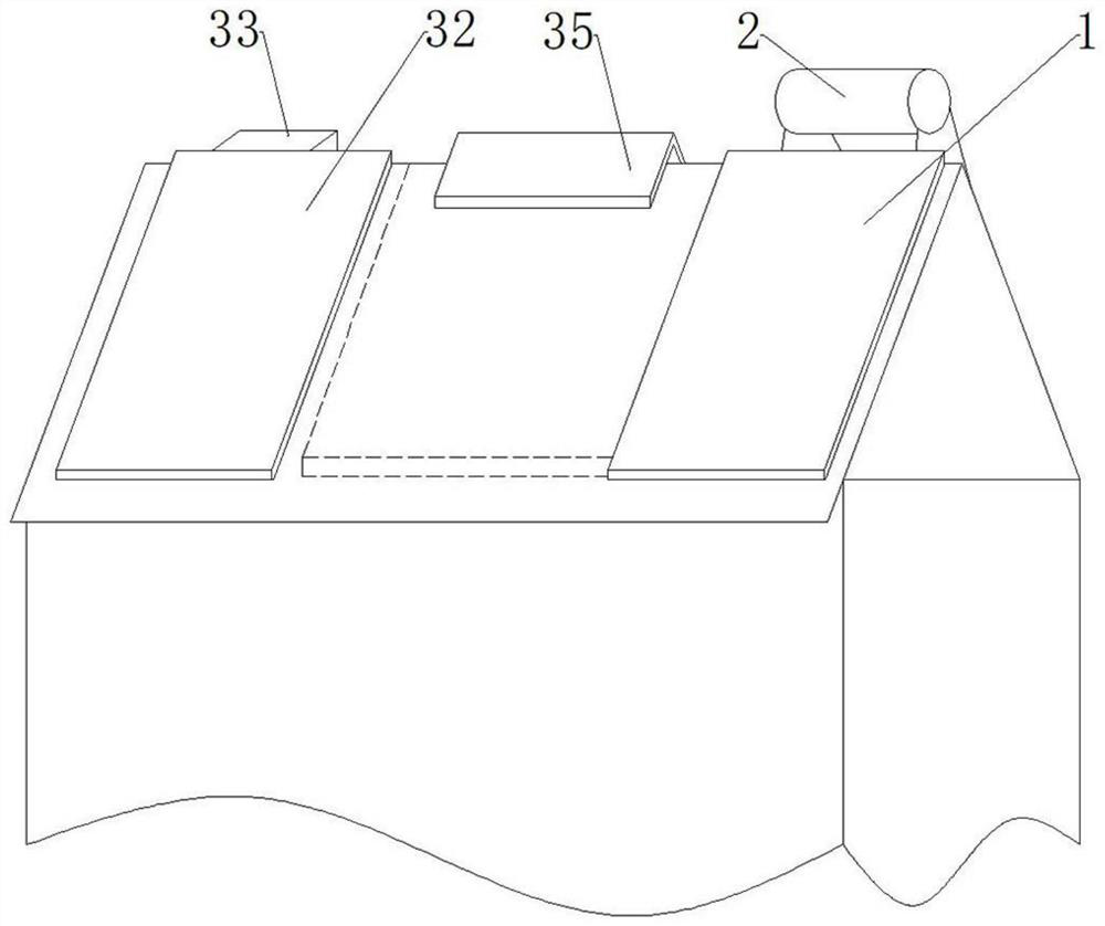 Roof system with energy-saving function