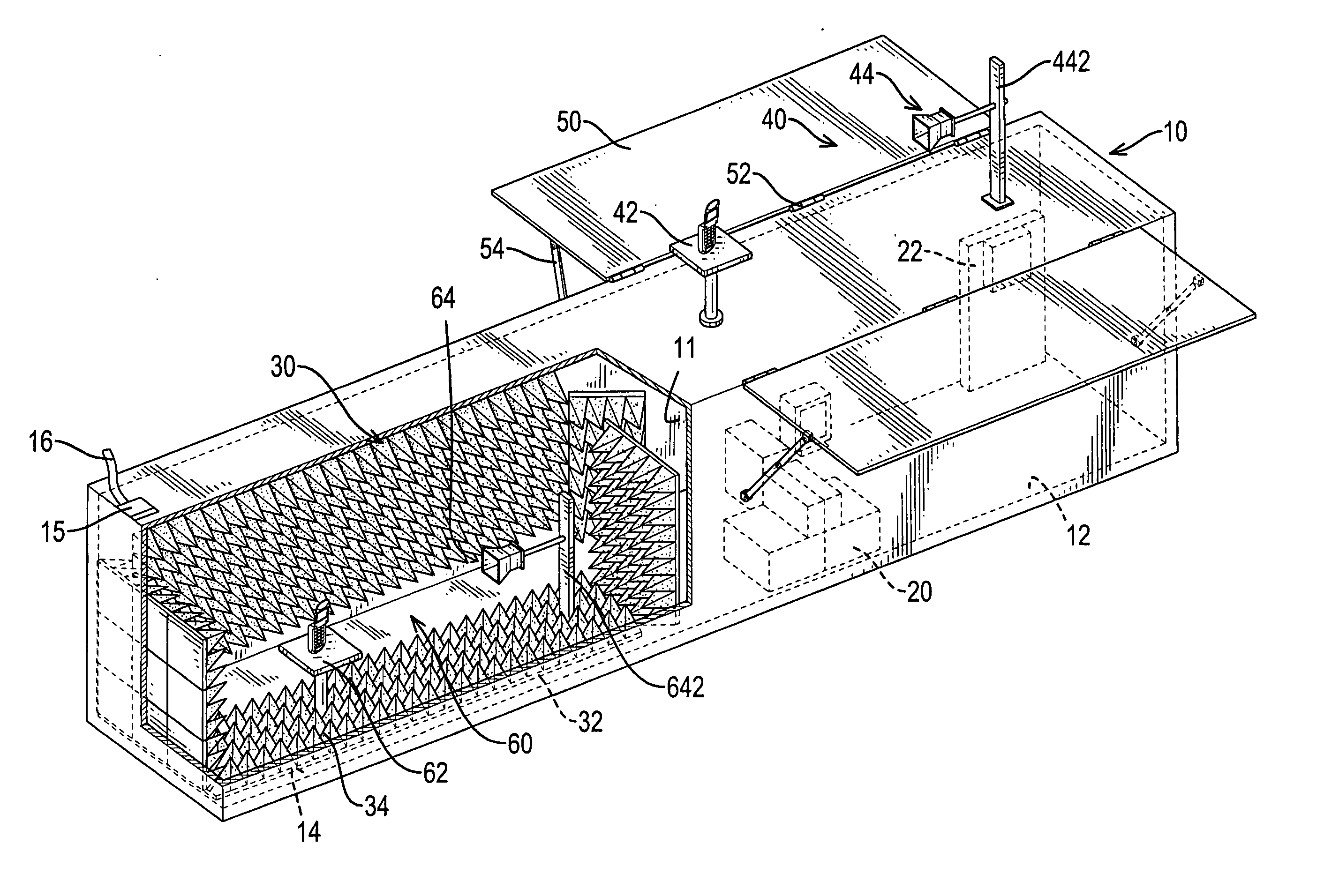 Mobile electromagnetic compatibility (EMC) test laboratory